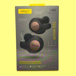 NIB Jabra Elite Active 65t Wireless Bluetooth Earbuds